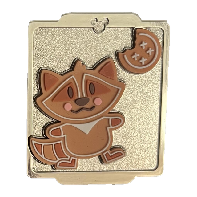 Meeko — Christmas Cookie Pin