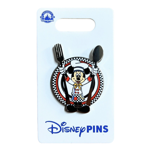 Chef Mickey — Plate and Cutlery