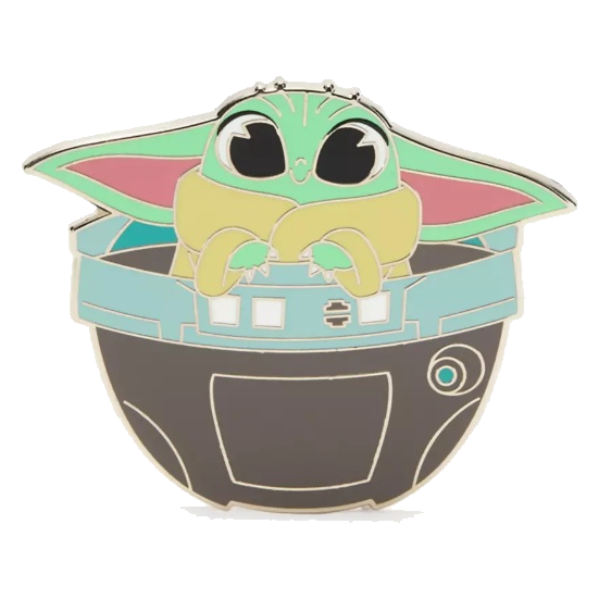 Grogu in Hover Pram