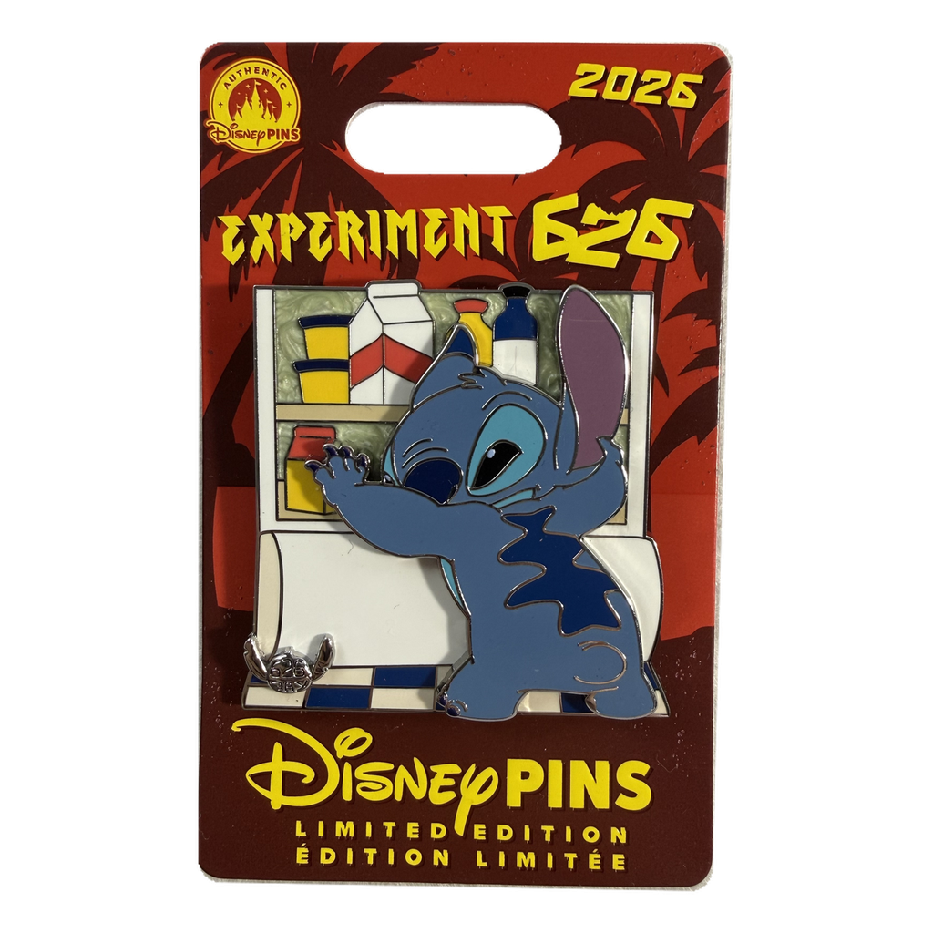 Stitch Fridge — Experiment 626 Collection (2026) on backing card