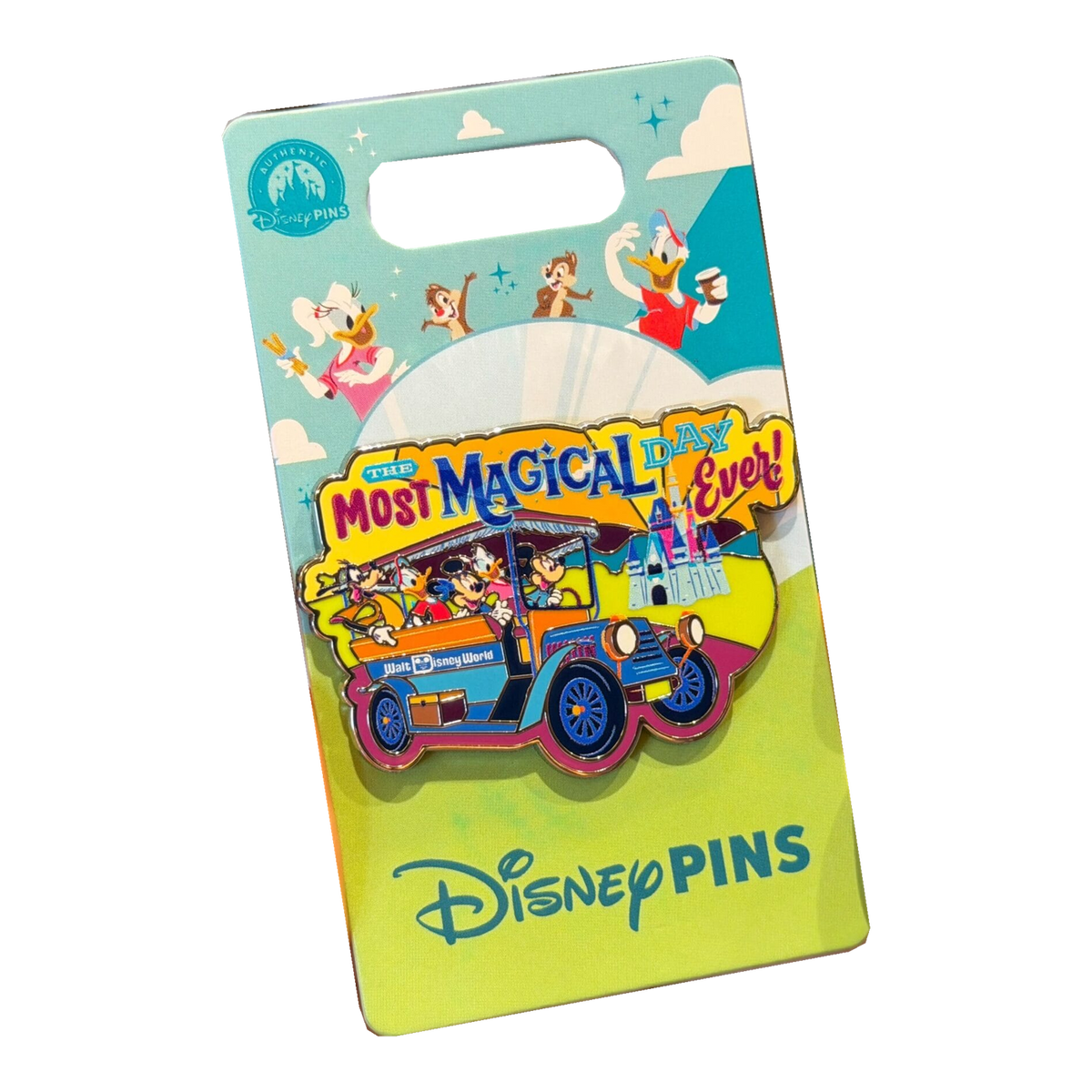 Walt Disney World — Most Magical Day Ever Jitney on its original backing card