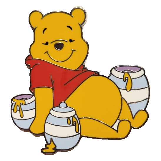 Winnie the Pooh — Honey Pots — pin detail