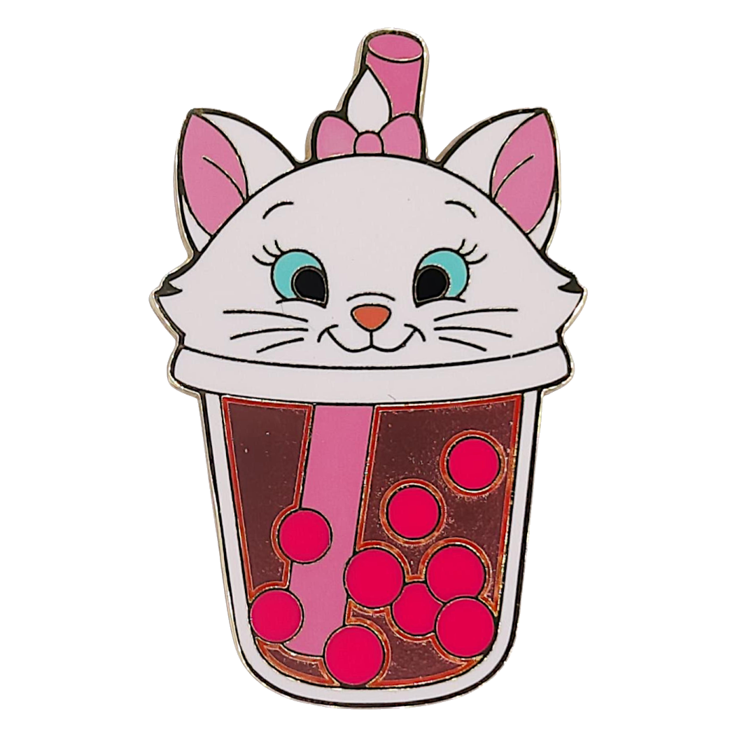 Marie — Boba Tea — pin detail