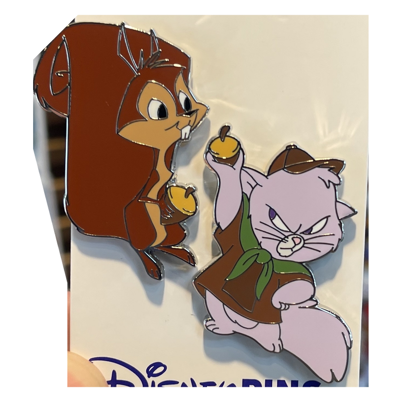 The Emperor's New Groove — Cat Yzma and Bucky Pin Set