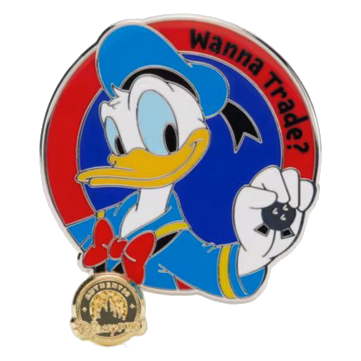 Donald Duck — Wanna Trade? Medal Dangle