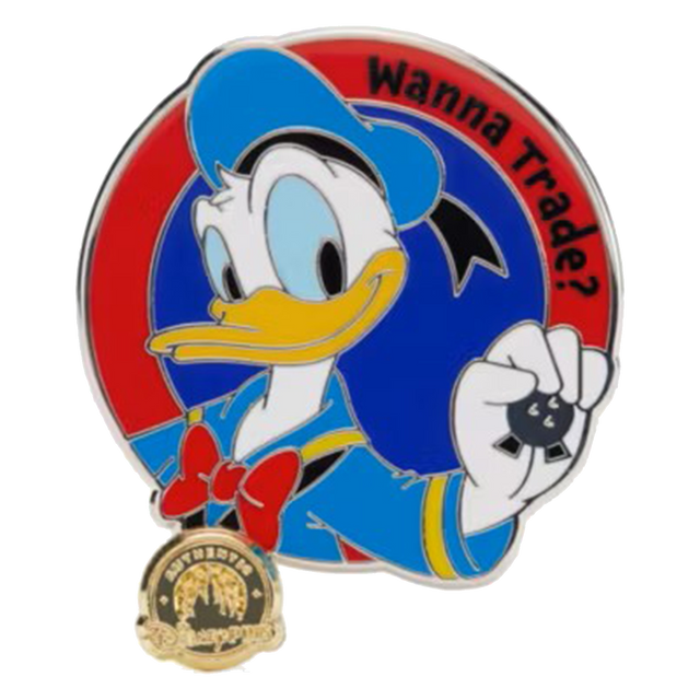 Donald Duck — Wanna Trade? Medal Dangle