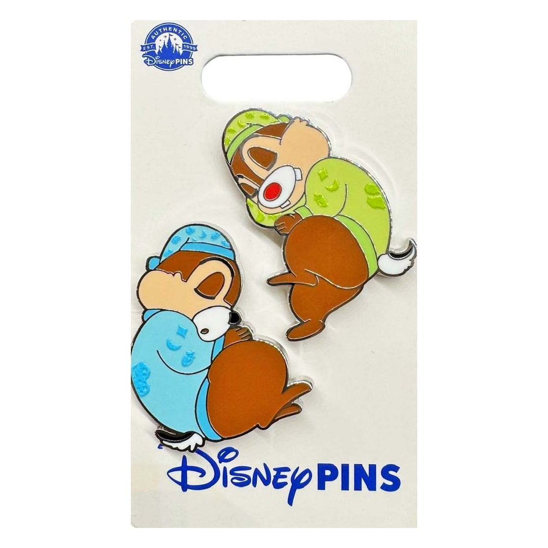 Chip and Dale — Sleeping Pajamas Pin Set