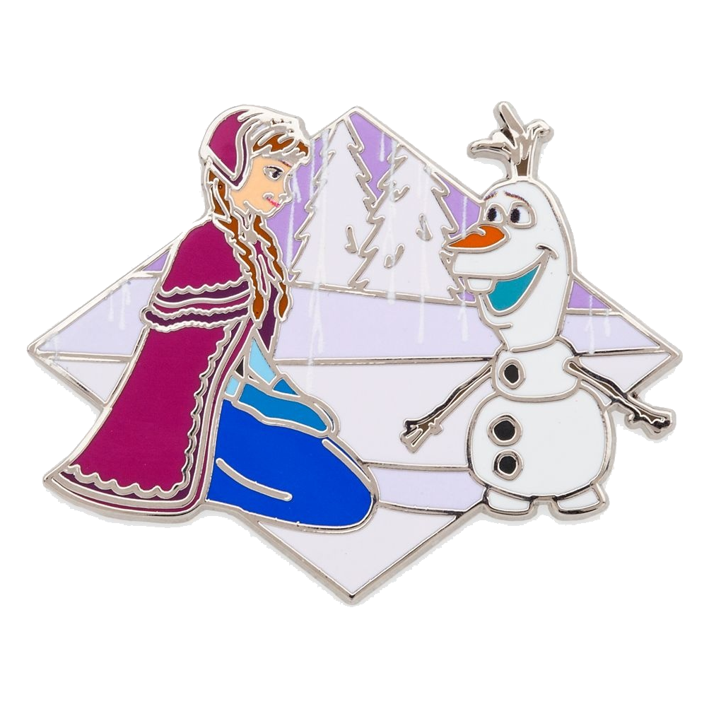 Anna and Olaf — Frozen Diamond Scene