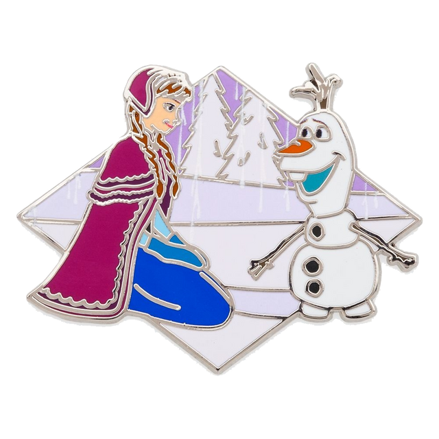 Anna and Olaf — Frozen Diamond Scene