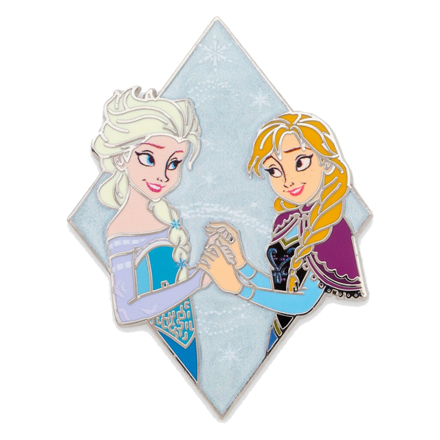 Young Anna and Elsa — Frozen Diamond Scene