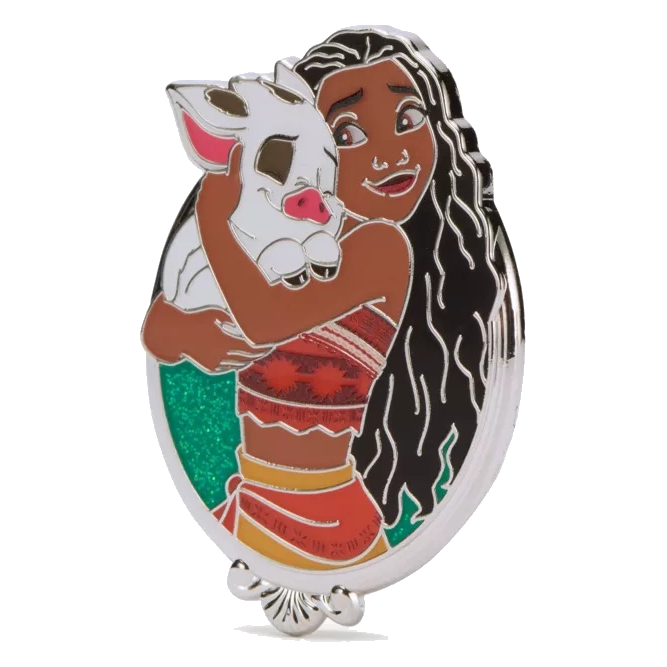 Moana and Pua — Glitter Portrait