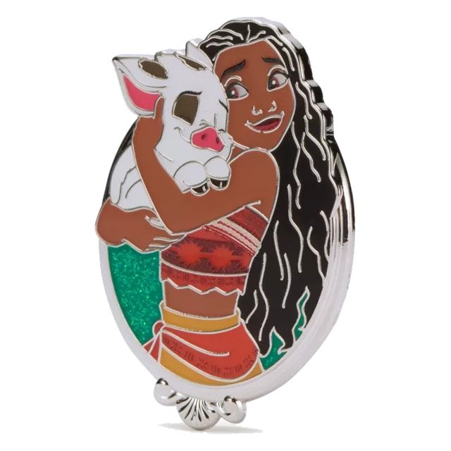 Moana and Pua — Glitter Portrait
