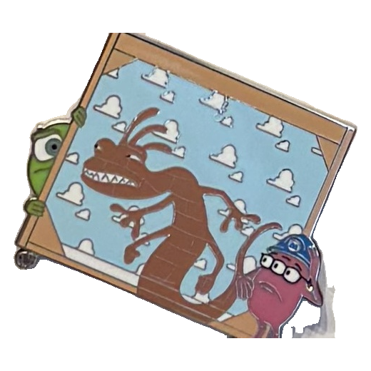 Monsters, Inc. — Randall, Mike and Fungus Camouflage Scene