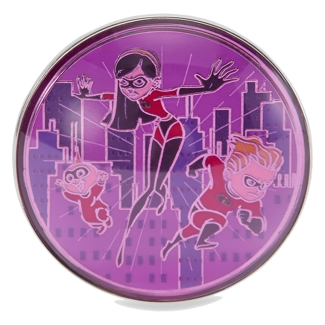 The Incredibles — Violet, Dash and Jack-Jack Domed Pin