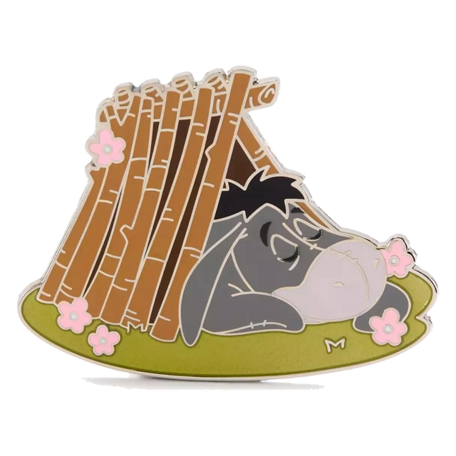 Eeyore — Sleeping in Stick House