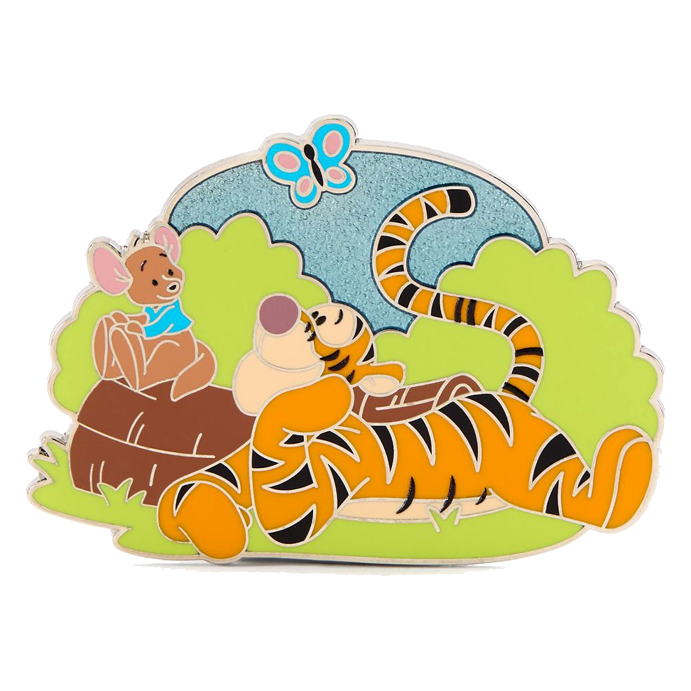 Tigger and Roo — Forest Scene