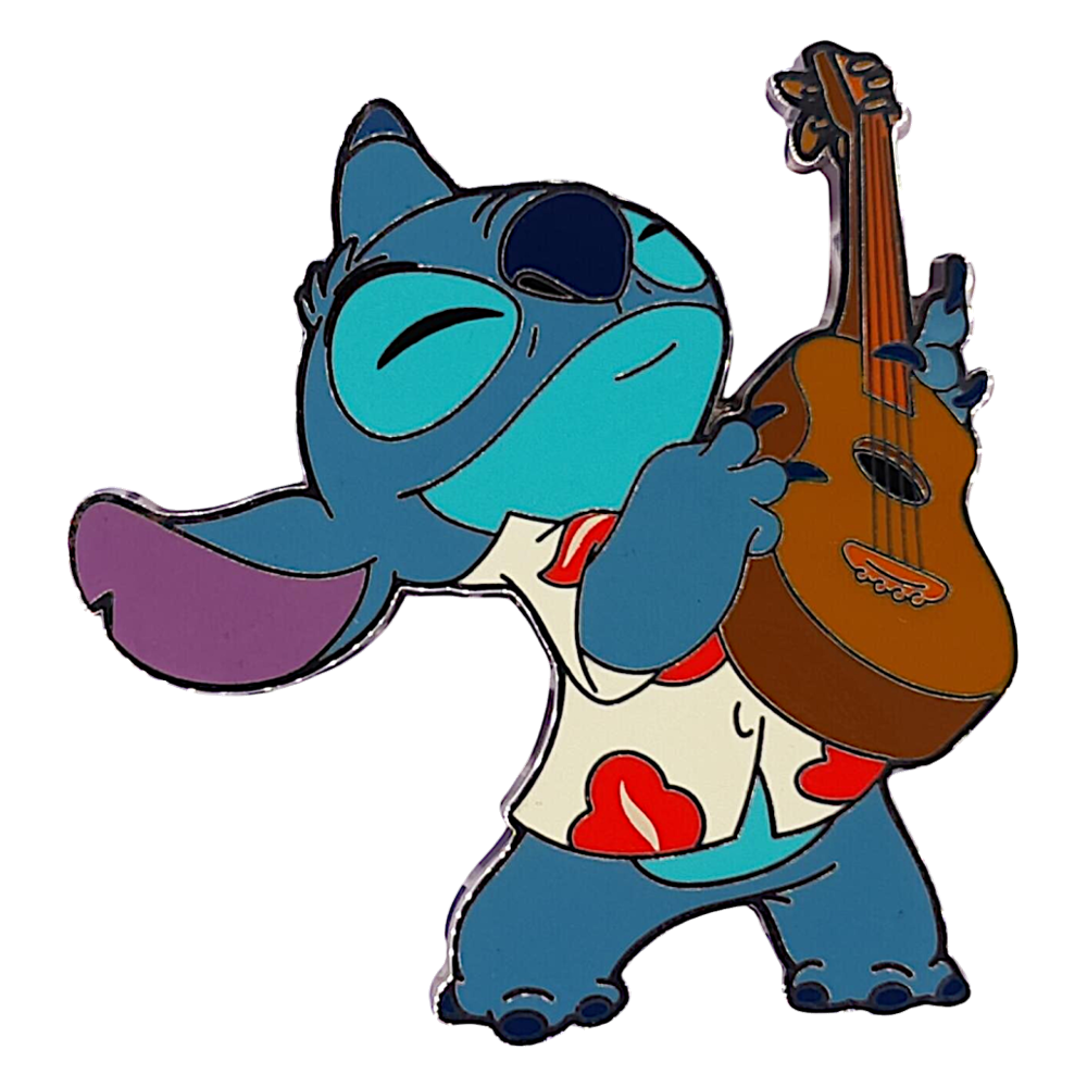 Stitch — Hawaiian Shirt and Ukulele