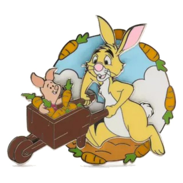 Rabbit and Piglet — Garden Cart