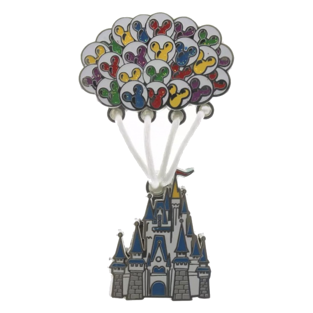 Walt Disney World — Castle and Balloons Dangle