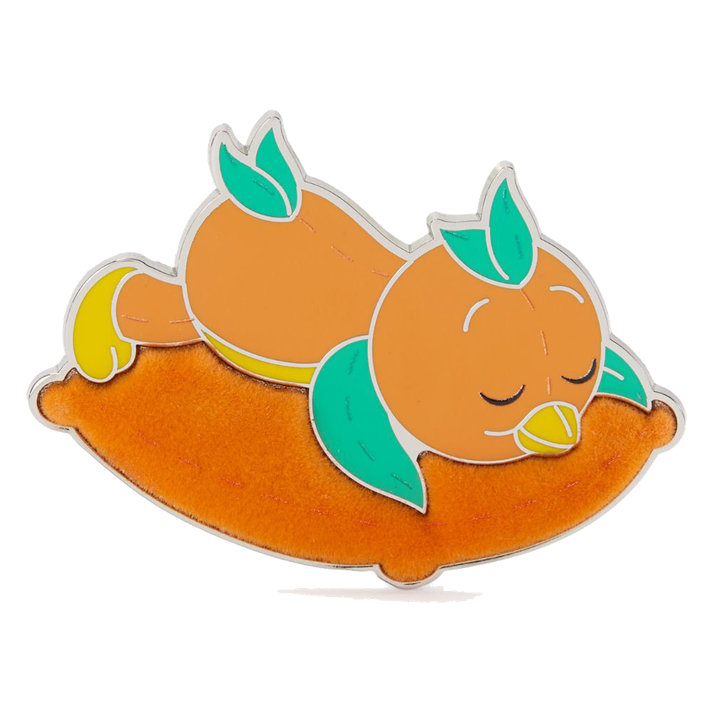 Orange Bird — Sleeping on a Pillow