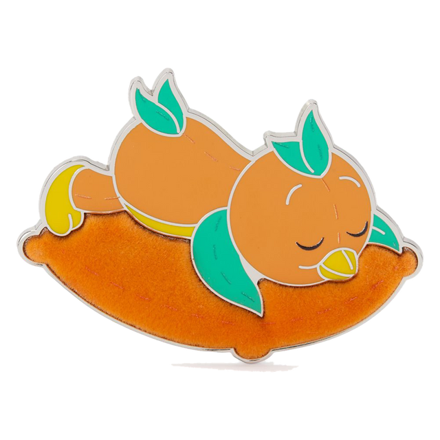 Orange Bird — Sleeping on a Pillow