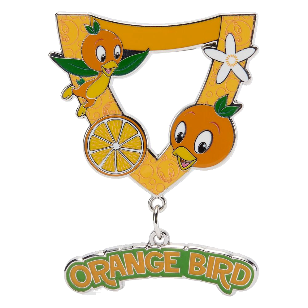 Orange Bird — Lanyard Dangle