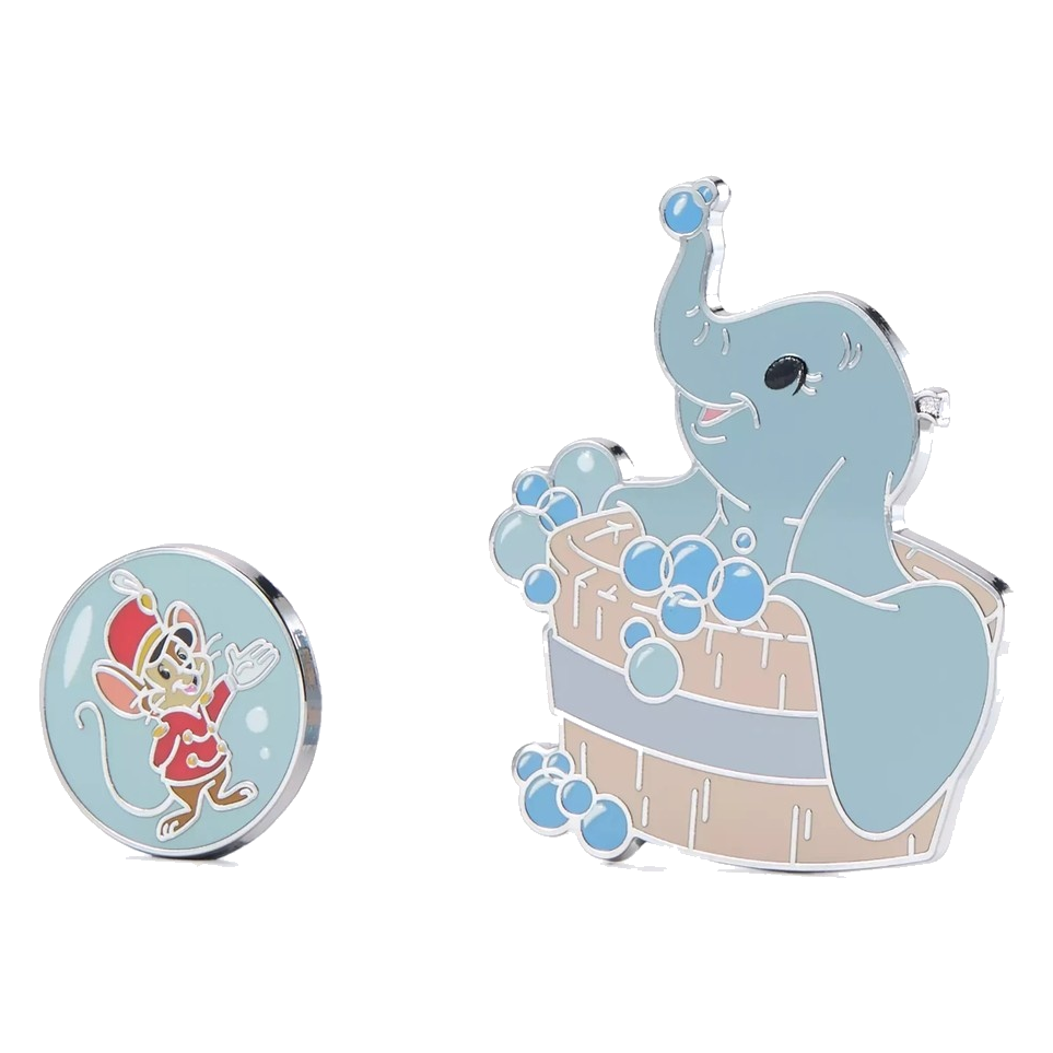 Dumbo and Timothy Q. Mouse Pin Set