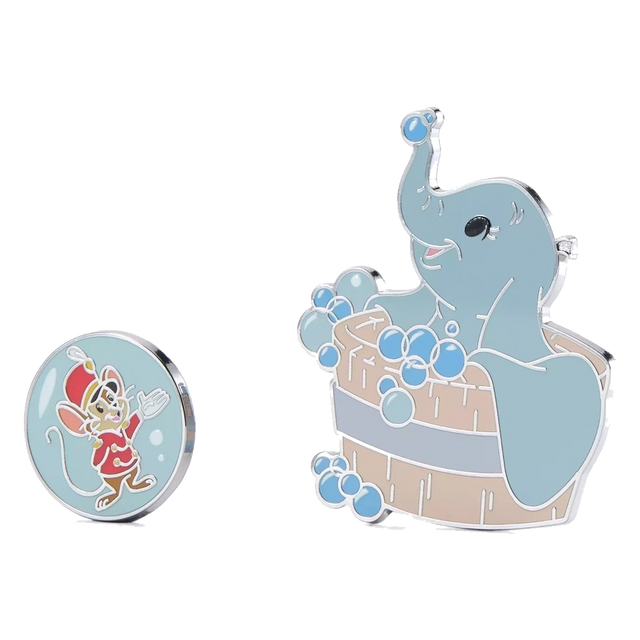Dumbo and Timothy Q. Mouse Pin Set