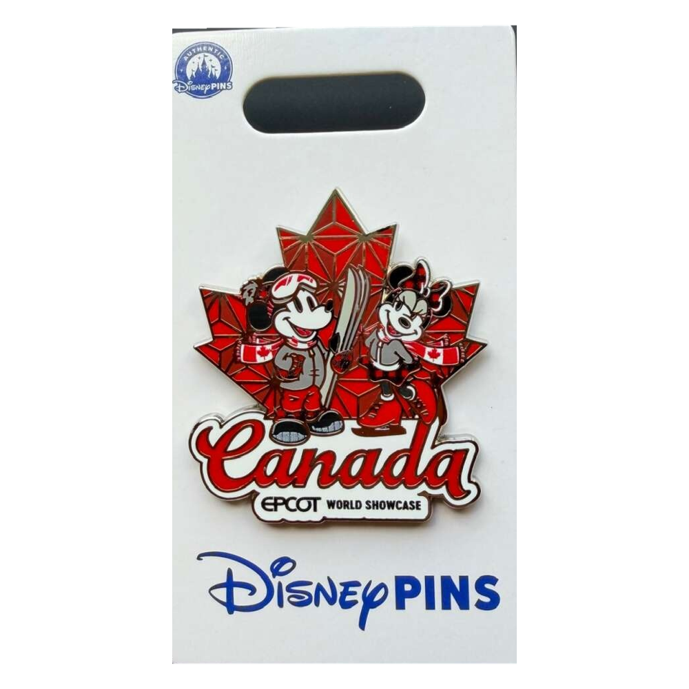 EPCOT World Showcase — Mickey and Minnie Canada Maple Leaf