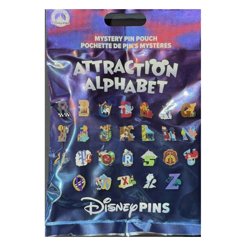 Attraction Alphabet Mystery Pouch