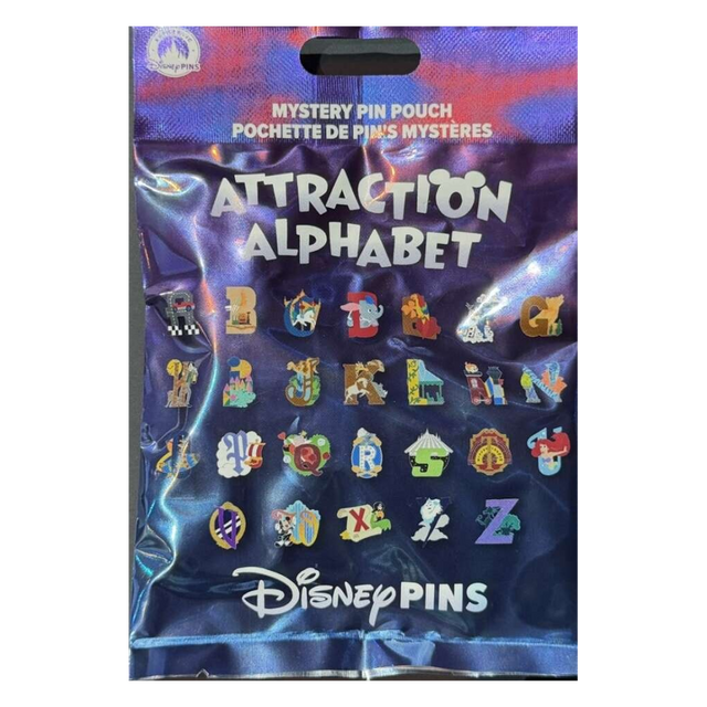 Attraction Alphabet Mystery Pouch