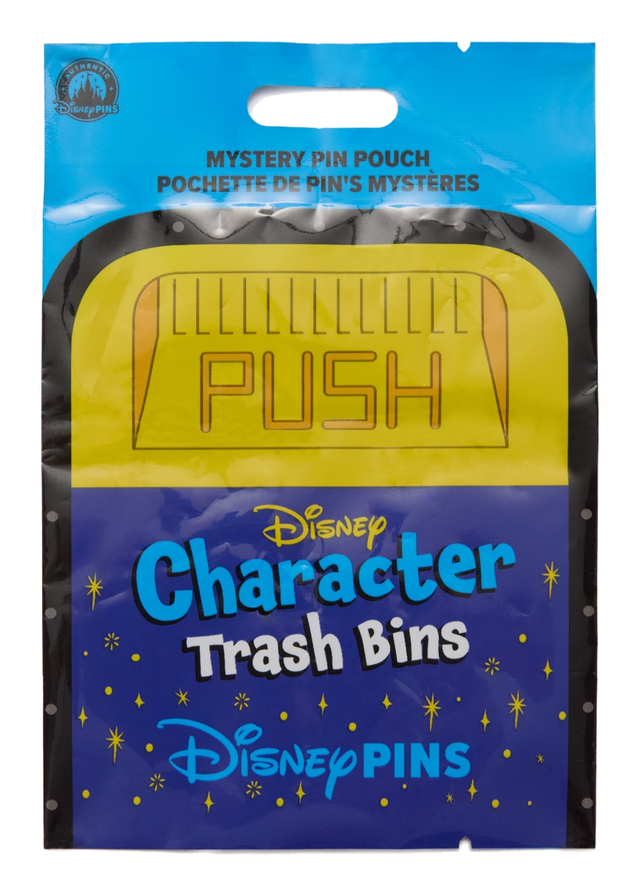 Character Trash Bins — Mystery Pin Pouch (5 Pins)