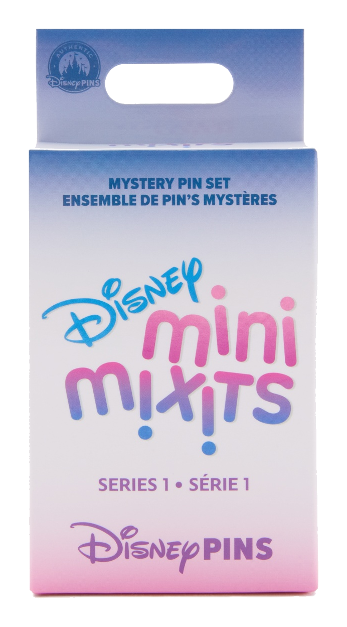 Mini Mix-Its sealed 2-pin mystery box — packaging front