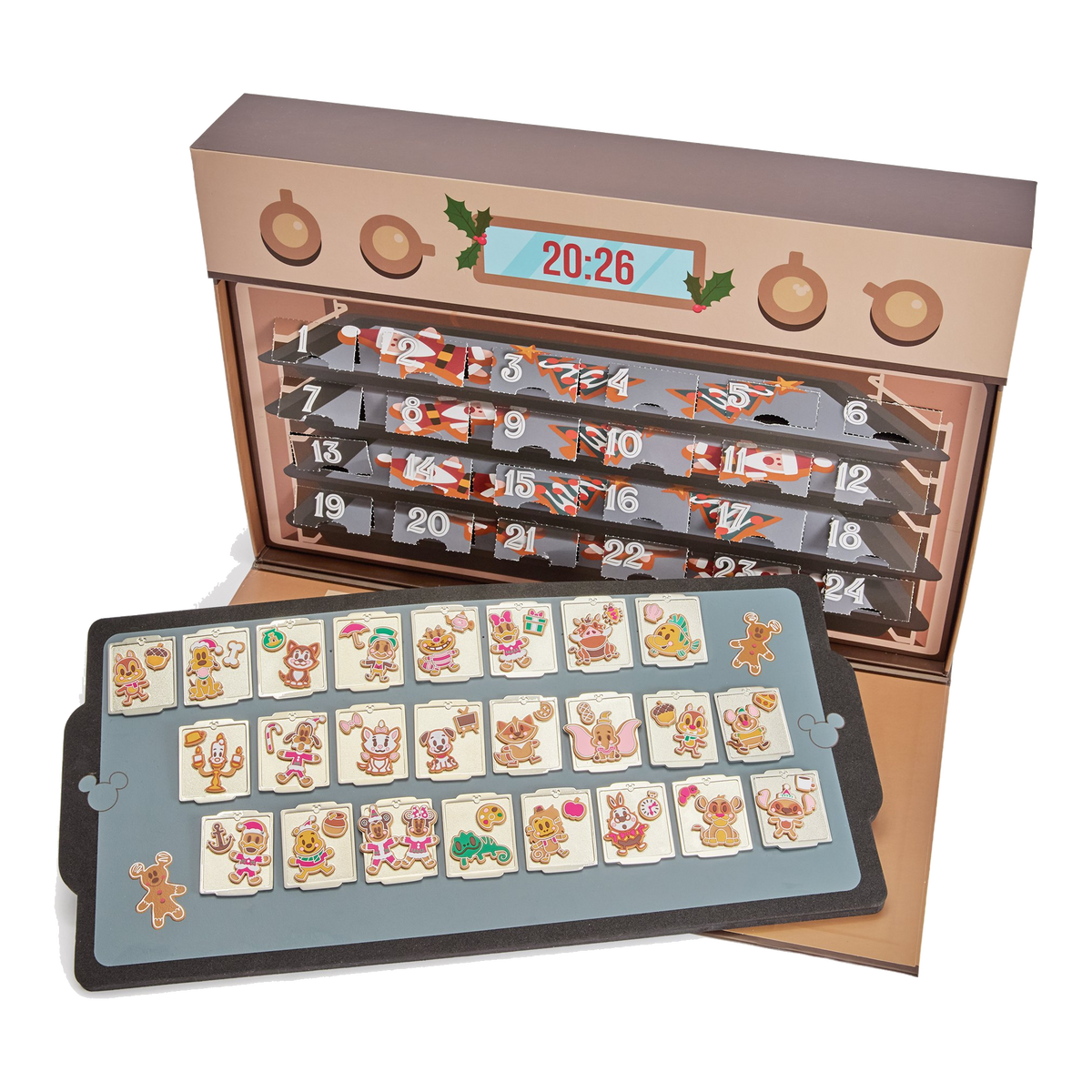 Disney Christmas Cookies 2026 full advent calendar — official Disney Store product photo