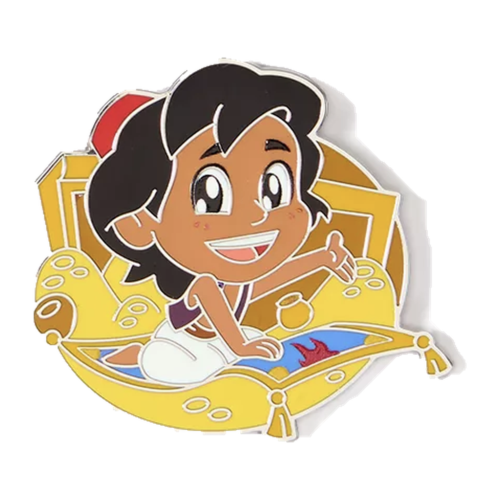 Aladdin — Animated Cuties — loose single pin; reference photo from PIN & POP