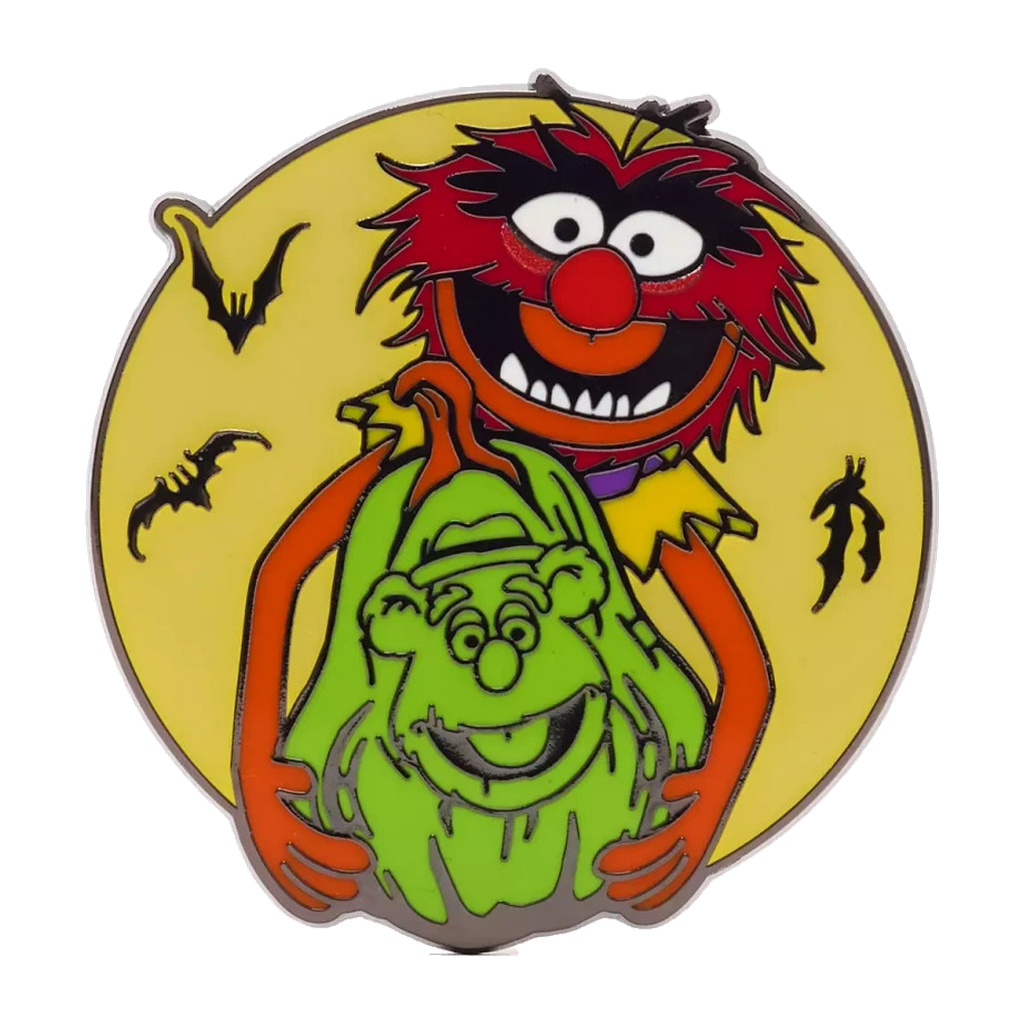 Animal with Fozzie Pumpkin — Halloween 2024 — loose single pin; reference photo from PIN & POP