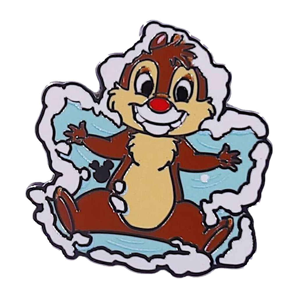 Dale Snow Angel — Hidden Disney 2026 — loose single pin; reference photo from PIN & POP