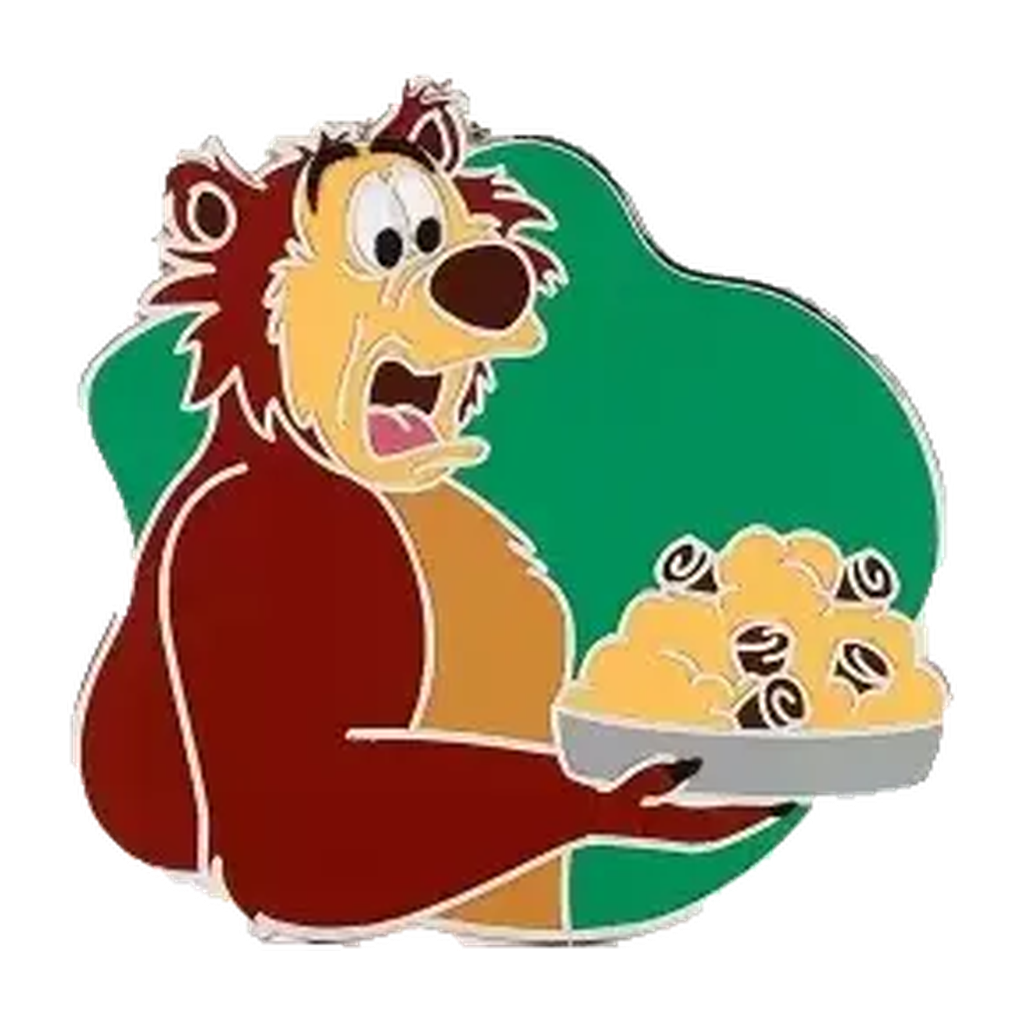 Humphrey the Bear — Magical Chefs — loose single pin; reference photo from PIN & POP