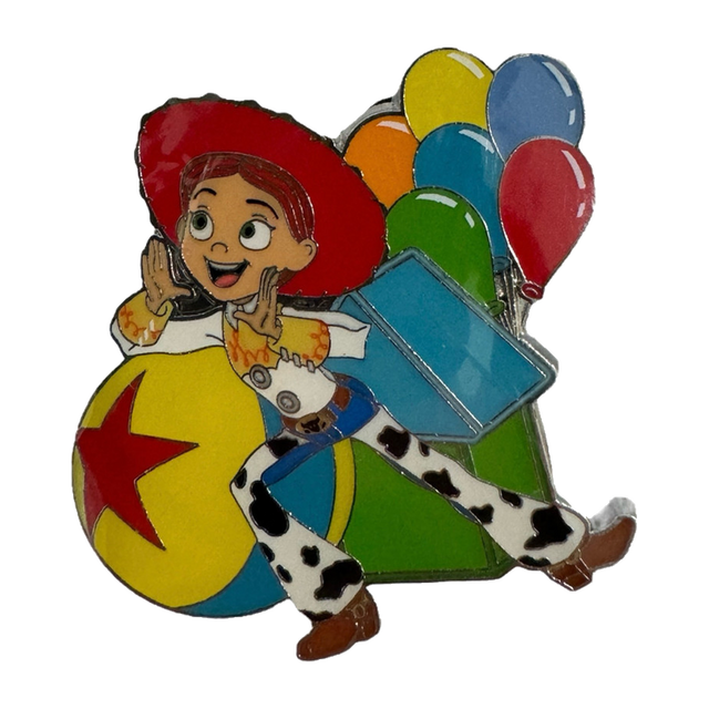 Jessie with Balloons and Pixar Ball — Shanghai Game Prize