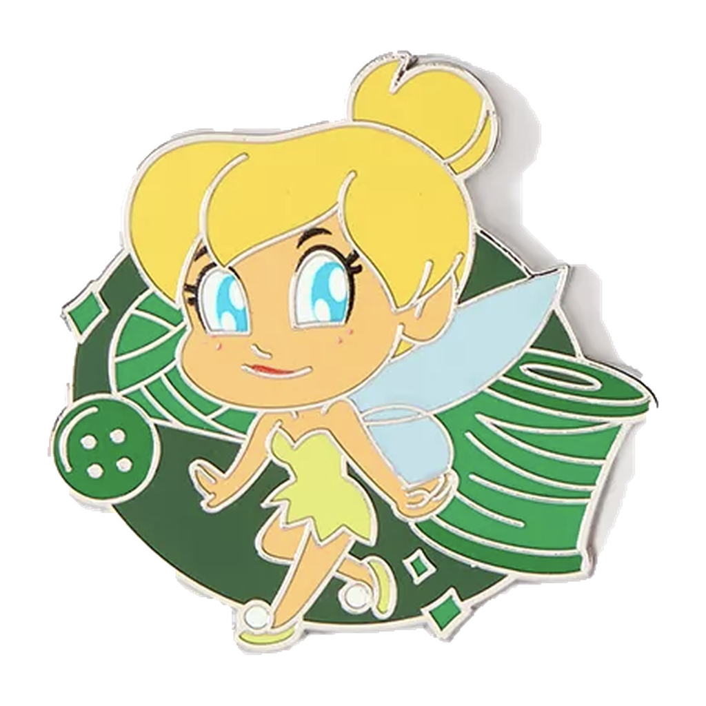 Tinker Bell — Animated Cuties — loose single pin; reference photo from PIN & POP